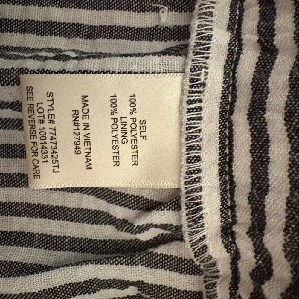 Soho Apparel Black and White Striped Wide-leg Pant - Picture 3 of 5
